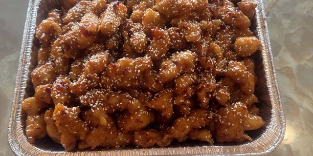 Sesame Chicken Tray