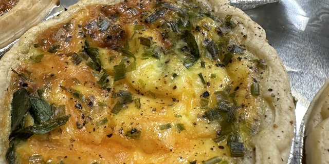 Individual Mini Ham, Spinach & Cheese Quiches