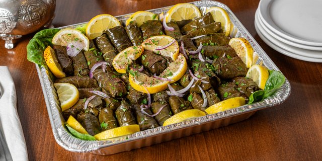 Grape Leaves Tray