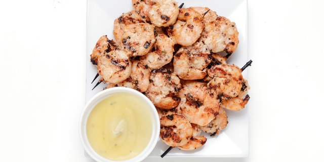Cajun Shrimp Skewers Hot Buffet
