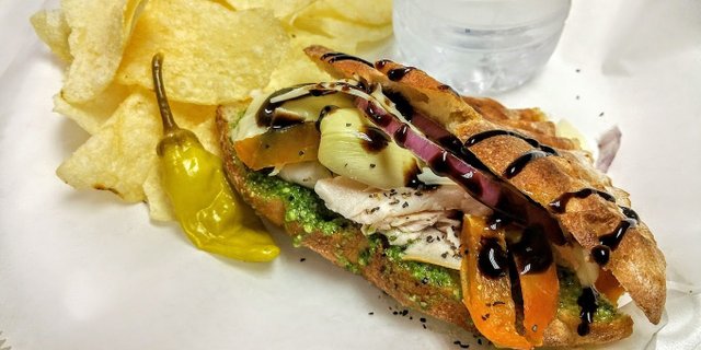 Turkey Pesto Sandwich