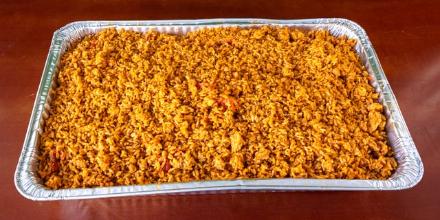 Jollof Rice Tray