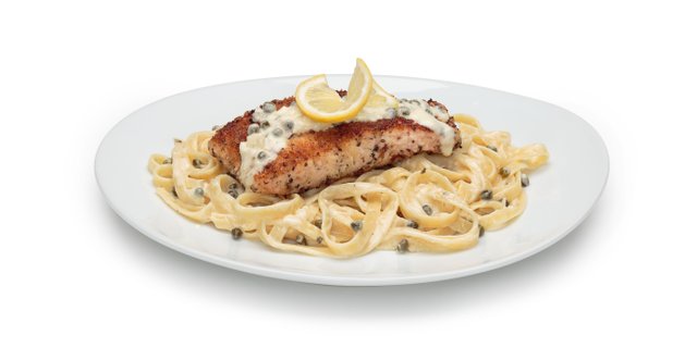 Herb-Crusted Salmon Limone
