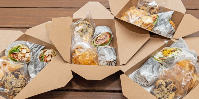 Grilled Chicken Avocado Wrap Boxed Meal