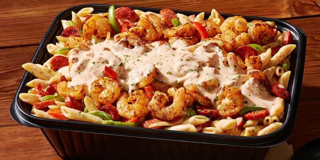 Blackened Shrimp & Sausage Penne