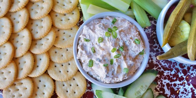 Smoked Trout Dip Tray