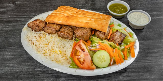 Beef Kebab Platter
