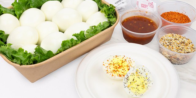 Simply Seasoned Hardboiled Eggs