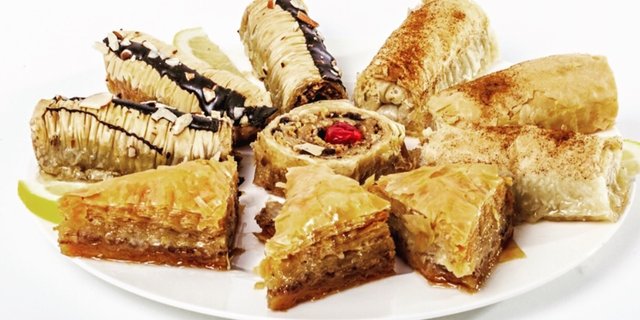Assorted Greek Pastry Platter