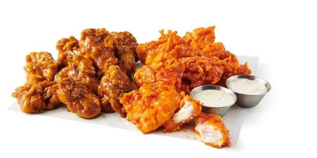 50 Boneless Chicken Wings
