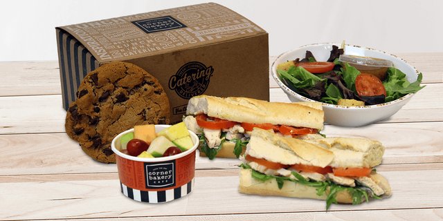 Roasted Turkey Sandwich Lunch Box w/ Salad & Chips