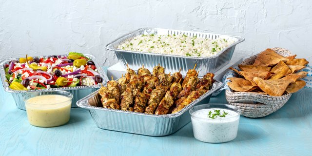 Grilled Chicken Kebobs Feast Package