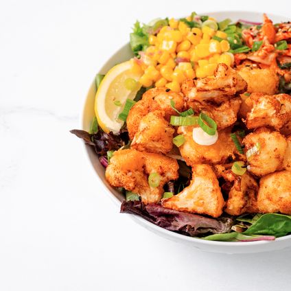 Crispy Cauliflower Salad