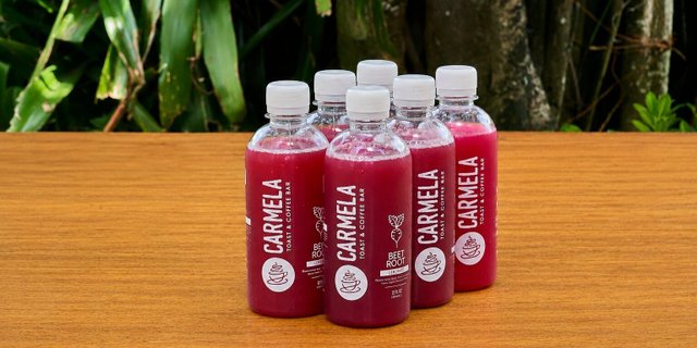 6-Pack Beetroot Lemonade Bottles