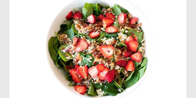 Harvest Spinach Salad