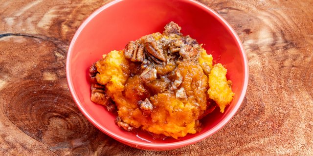 Sweet Potato Casserole Tray