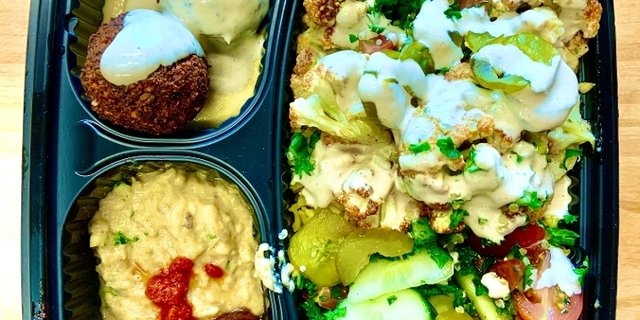 Cauliflower Shawarma Plate
