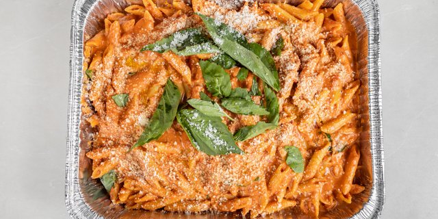 Penne al Pomodoro e Panna