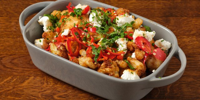 Hot Honey Cauliflower