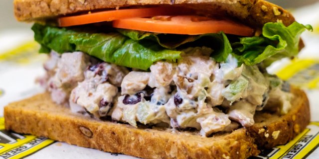 Walnut-Cranberry-Chicken Salad Sandwich Boxed Lunch
