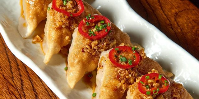 Steamed Chicken Gyoza