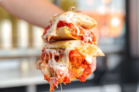 Meatball “Parmesan” Sandwich