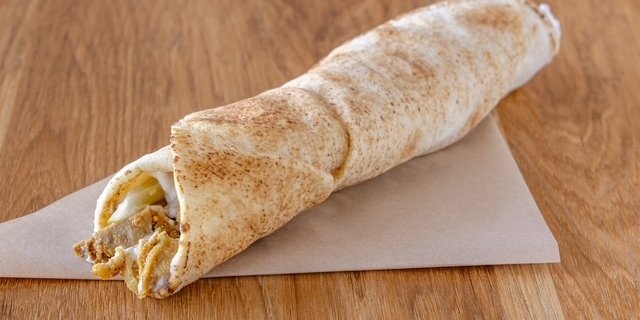 Chicken Kabob Wrap