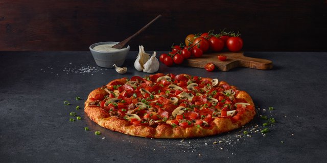 Italian Garlic Supreme Pizza
