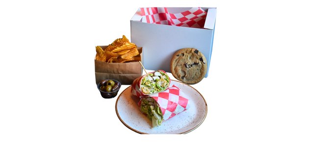 Chicken Caesar Wrap Boxed Lunch