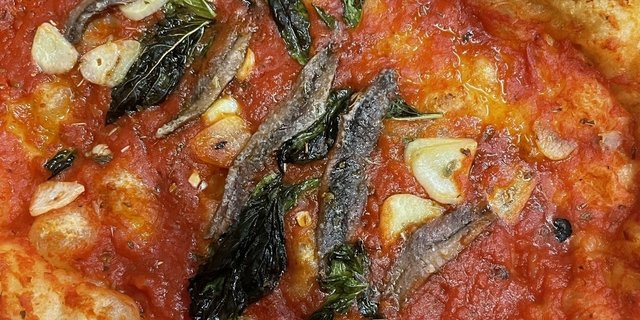 Focaccina Anchovies