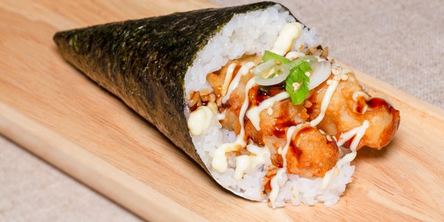 Shrimp Tempura Hand Roll