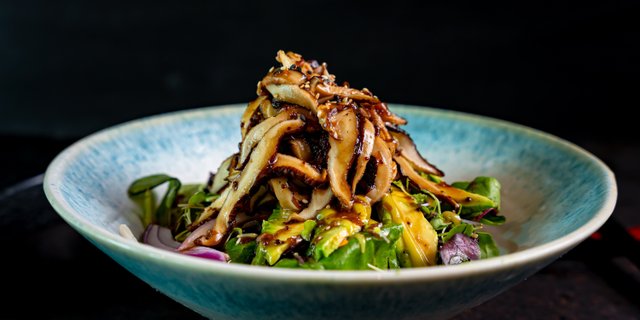 Shiitake Avocado Salad