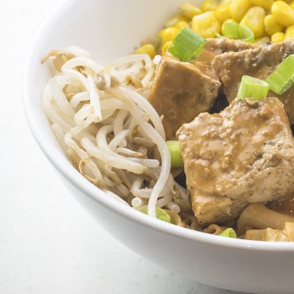 Furu Sesame Noodles w/ Griddled Tofu Bowl