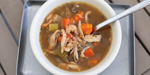 Rotisserie Chicken Soup