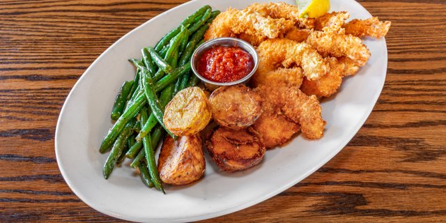 Jumbo Fried Shrimp Pan