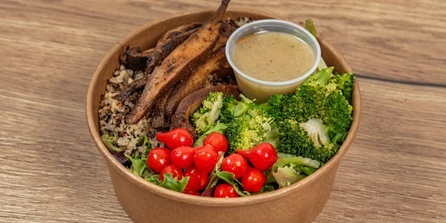 Spiced Shroomama Salad
