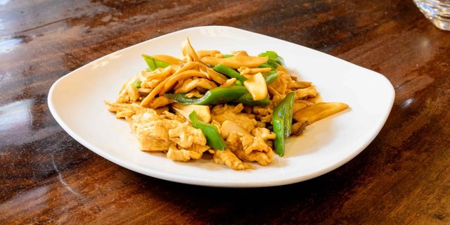 King Oyster Mushroom Chicken