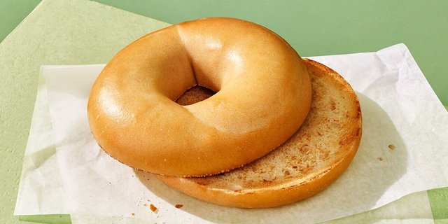 Plain Bagel Boxed Breakfast