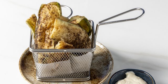 Truffle Zucchini Chips