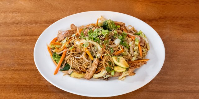 Chicken Yakisoba