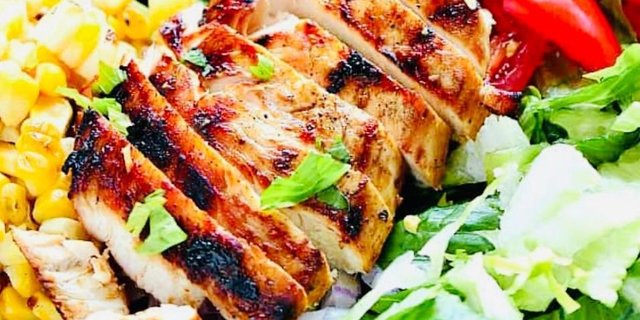 Grilled Chicken Salad Bowl