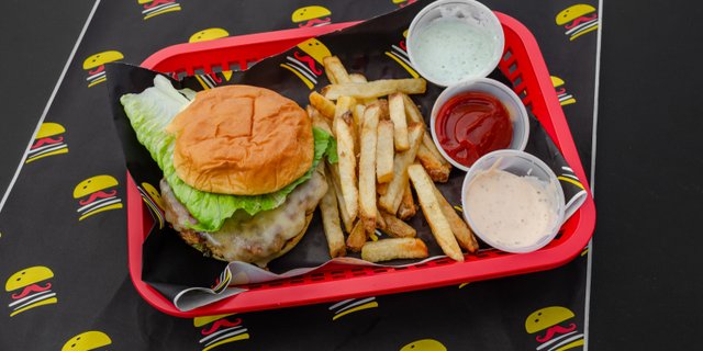 Chapli Kebab Burger Combo