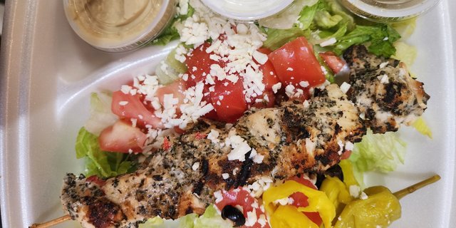 Individual Chicken Kabob