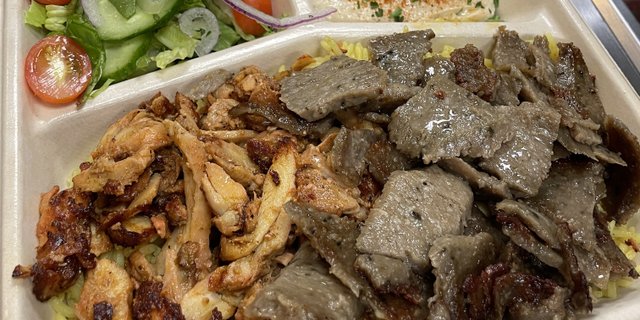 Chicken Shawarma & Gyro Combo Plate