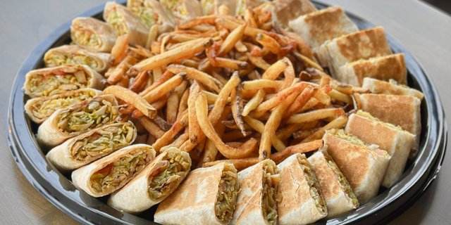 Chicken Shawarma Wrap Platter