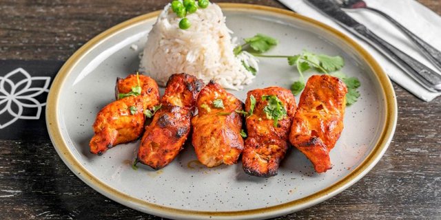 Salmon Tikka
