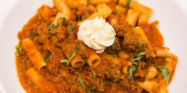 Rigatoni Bolognese