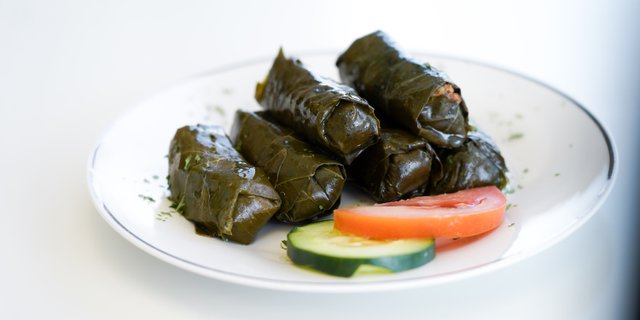 Grape Leaves w/ Meat