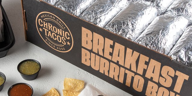 Breakfast Burrito Box