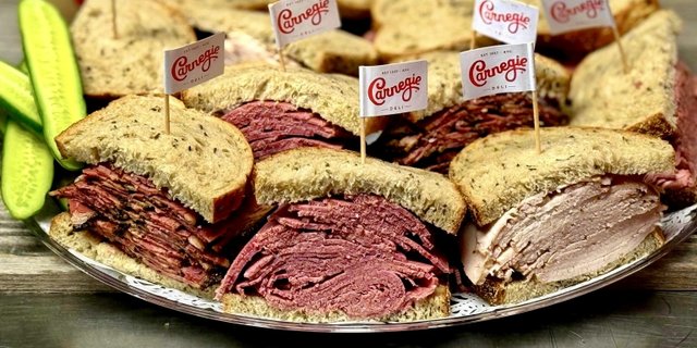 Medium Carnegie Deli Sandwich Platter